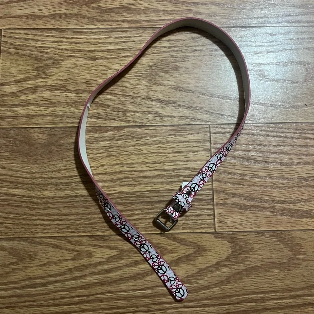y2k Peace Sign Girl’s Belt
